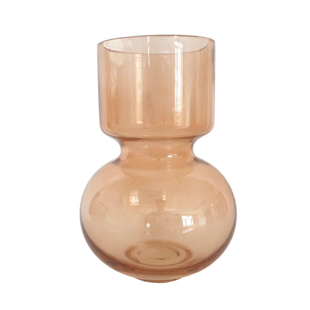 Florero de Cristal Peach CH