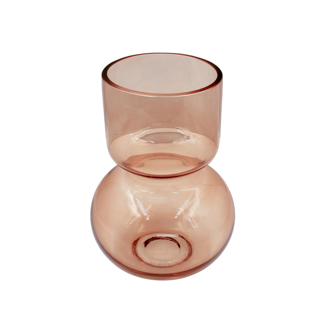 Florero de Cristal Peach CH