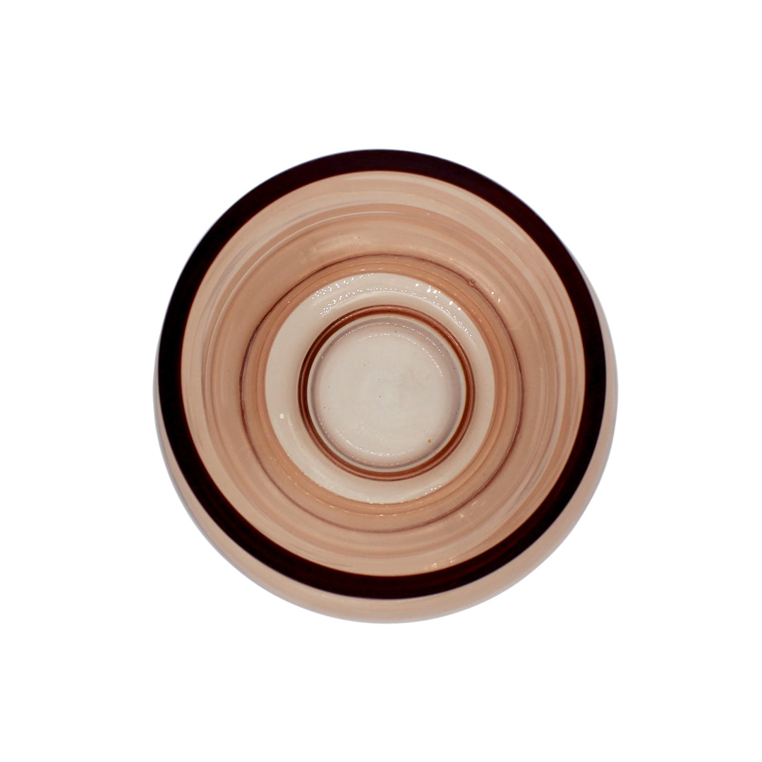 Florero de Cristal Peach CH