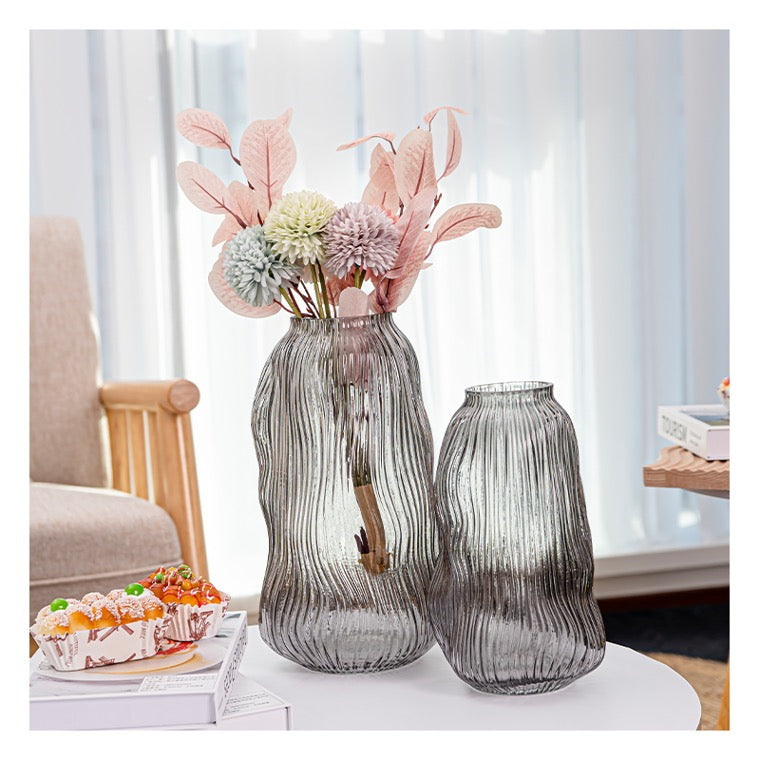 Florero de Cristal Mediterráneo CH