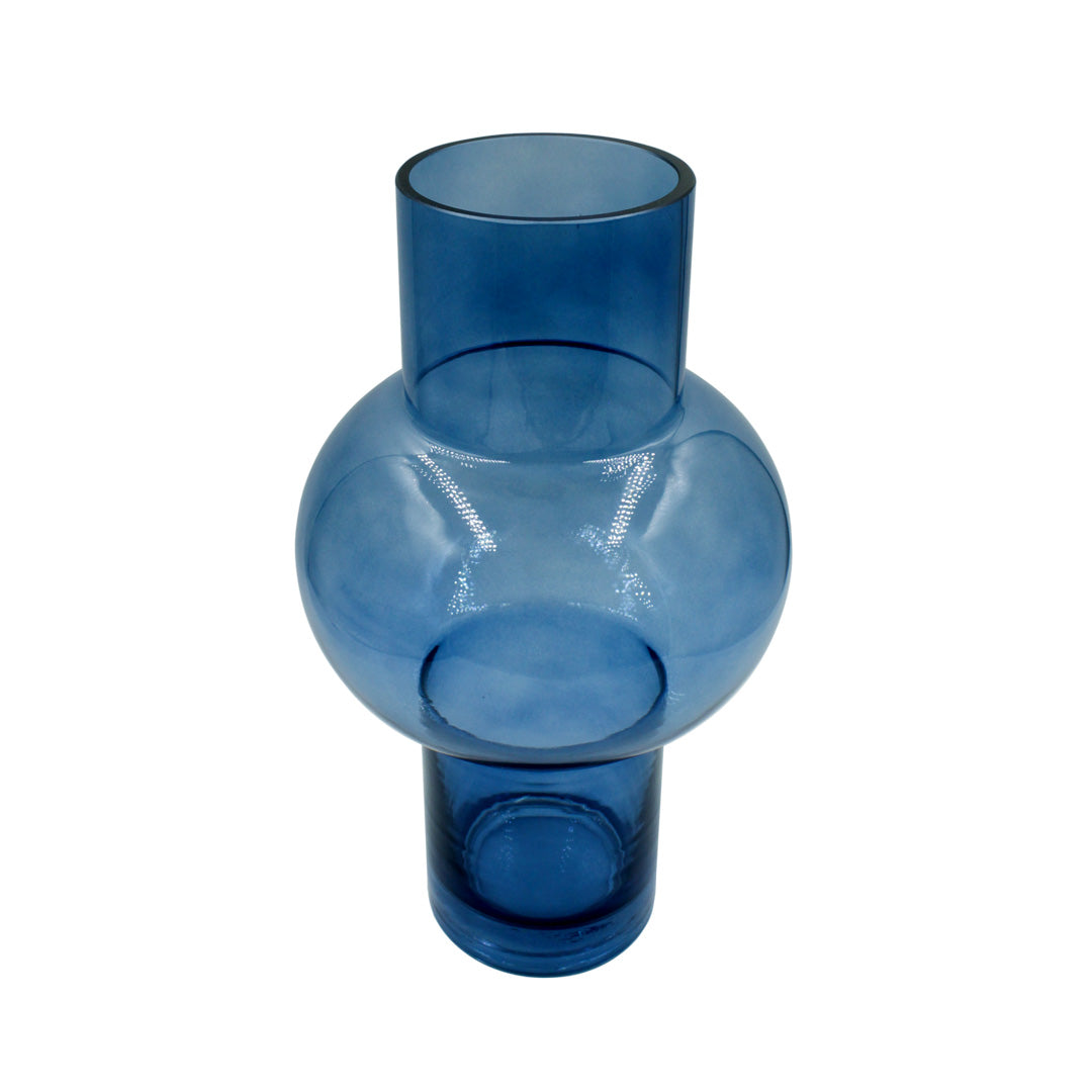 florero de Cristal lapis GDE